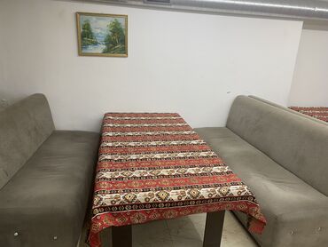 Digər restoran, kafe avadanlığı: Hazir abyekt ici satilir. 12. Divan 6. Stol. Tek divan stollara — 1