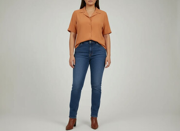 czerwone t shirty levis: Сорочка жіноча, розмір 3XL
