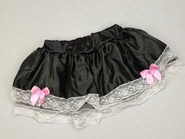czarna rozkloszowana spódniczka: Spódniczka, 5-6 lat, 110-116 cm, stan - Bardzo dobry