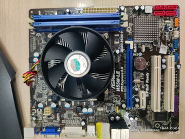 пк i5: Материнская плата, Б/у, ASRock, LGA1156, Micro-ATX, Для ПК