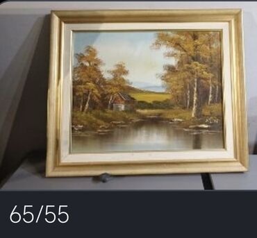 ram za slike sa stipaljkama: Slika, 65 x 55 cm, Upotrebljenо