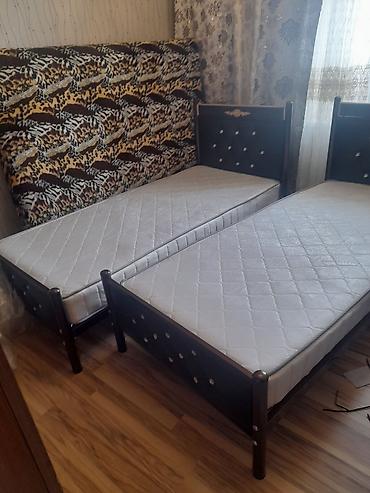 Sifarişlə çarpayılar: Birnəfərlik, Bazasız, Pulsuz matras, Siyirməsiz, Azərbaycan, Metal — 6