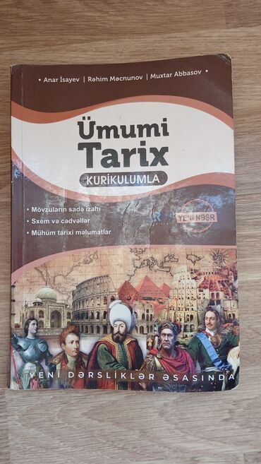 Ensiklopediyalar: Ümumi tarix Anar İsayev kitabi ici teptezedir problemi yoxdur sadece lalafo.az -da Ensiklopediyalar: Ümumi tarix Anar İsayev kitabi ici teptezedir problemi yoxdur sadece