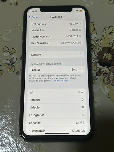 apple iphone x: IPhone X, 64 GB, Space Gray, Face ID — 2