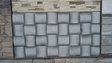 Напольные покрытия: Dekorativ fasad üzlük daşları və 3D panel - Material: Beton əsaslı