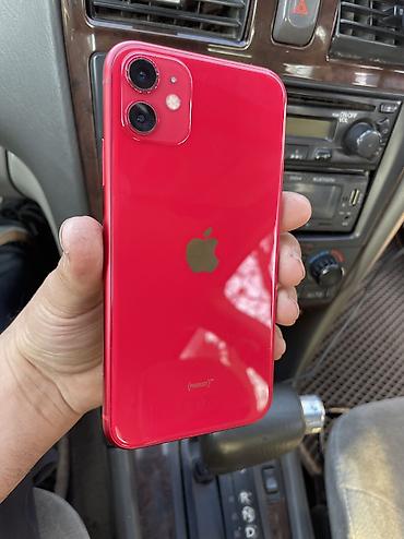 poco 3pro: IPhone 11, Б/у, 64 ГБ, Красный, Чехол, Кабель, 73 % — 2