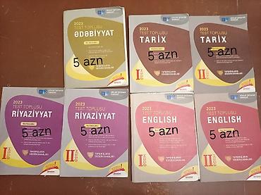 2023 Test Toplusu kitabları – Dövlət İmtahan Mərkəzi Fənlər və