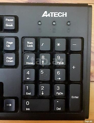 klaviatura sekilleri: A4Tech Basic Keyboard KM-720 Sumqayitdasir - Tam ölçülü simli — 2