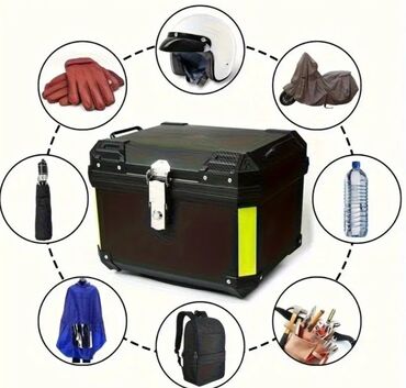 Motoskiletler ucun ideal baqaj cox rahat ve unversal bir mehsuldur