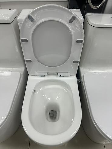 готовый туалет цена: Унитаз Напольный, Материал: Фарфор — 2