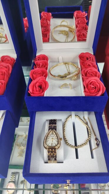 Saat dəstləri: Yeni, Klassik Saat dəsti, rəng - Qızılı — 11