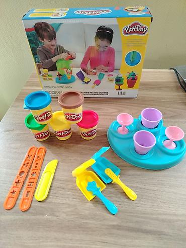 Oyuncaqlar: Play-Doh dondurma temalı yaradıcılıq dəsti Məzmun: - Play-Doh — 2