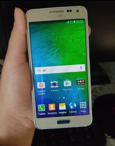 флай телефон за 3000: Samsung Galaxy Alpha, 32 GB, rəng - Qızılı, Sensor
