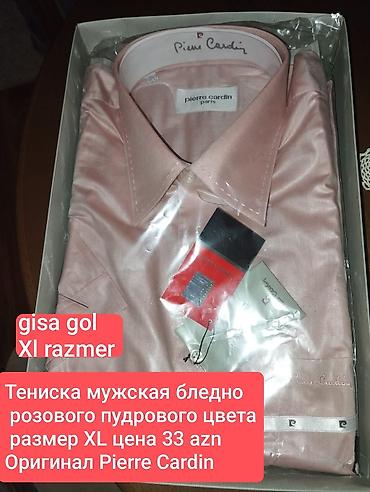 Kişi geyimləri: Köynək, Pierre Cardin, XL, rəng - Çəhrayı — 2