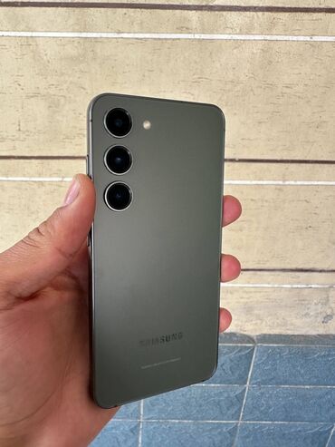 самсунг s21ultra 5g: Samsung Galaxy S23, Колдонулган, 256 ГБ, түсү - Жашыл, 1 SIM, eSIM