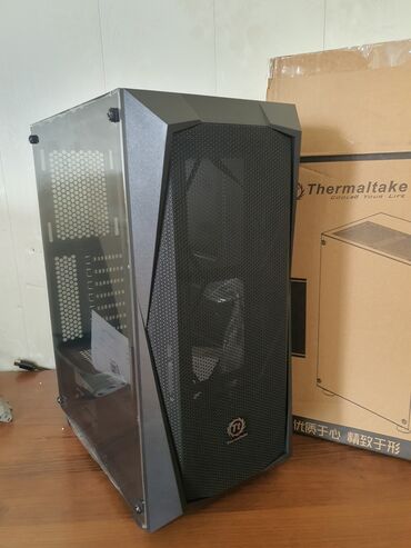 Корпусы ПК: Корпус ПК, Новый, Thermaltake, ATX, цвет - Черный at lalafo.kg — 6 Корпусы ПК: Корпус ПК, Новый, Thermaltake, ATX, цвет - Черный — 6