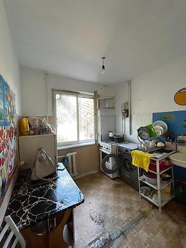 kant flat: 3 комнаты, 58 м², 4 мкр 104 серия, 1 этаж, Требуется ремонт — 2
