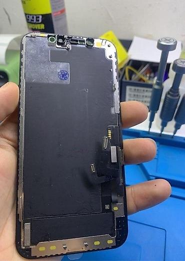 Telefon ehtiyat hissələri: "Apple iPhone 12/12 Pro" ekranı İphone 12 və iphone 12 pro üçün Gx — 1