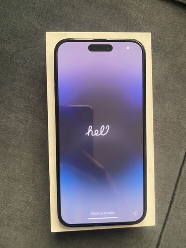 iphone x бишкек бу: IPhone 14 Pro Max, Б/у, 256 ГБ, Черный, Коробка, 86 %