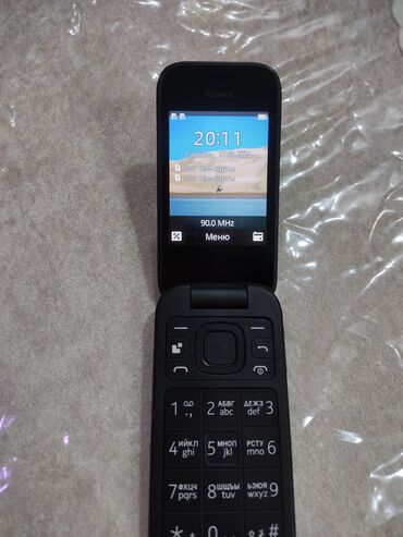 nokia 6303: Nokia 2760 Flip, rəng - Qara, Düyməli