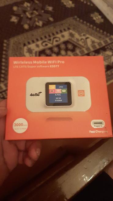 4g data kart: Wireless Mobile WiFi Pro (LTE CAT6, ES5577) - Şəbəkə: 4G/5G dəstəyi — 2
