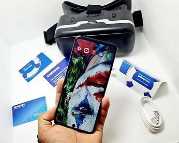 Samsung: Samsung Galaxy A51, Б/у, 128 ГБ, цвет - Черный, 2 SIM — 1