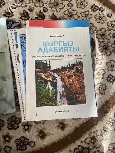 Другие учебники: Учебники для средней школы (КР) Комплект школьных пособий: - «Көркем — 12