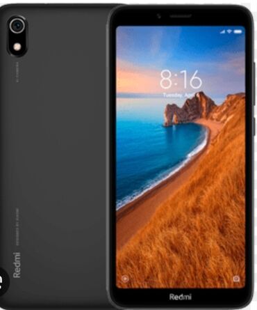 телефон xiaomi mi note: Xiaomi, Redmi 7A, Б/у, 32 ГБ, цвет - Черный, 2 SIM