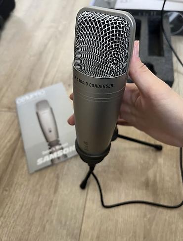 Студийные микрофоны: Студийный USB-микрофон Samson C01U Pro РЕАЛЬНЫМ КЛИЕНТАМ УСТУПЛЮ — 4