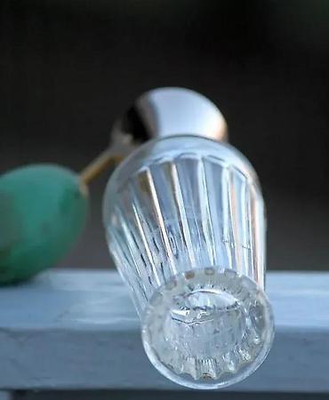 Ostali antikviteti: Vintage Atomizer Parfume Botlle 16 cm!. Vintage staklena posuda za — 7