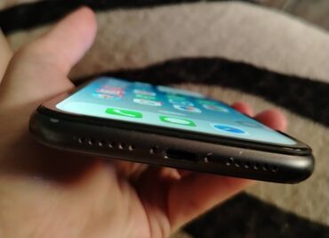 iphone 11 arxa şüşə qiymeti: IPhone 11, 64 GB, Qara