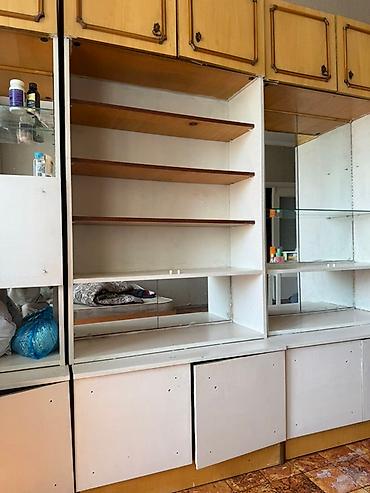 Гарнитуры для зала: Секция советской стенки с открытыми полками - Материал — 5