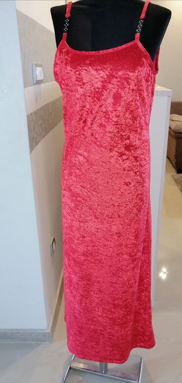 haljine od čipke i svile: M (EU 38), bоја - Crvena, Večernji, maturski