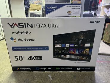 телевизор рекорд smart tv: 🔥🔥🔥СРОЧНАЯ АКЦИЯ🔥🔥🔥 yasin 50Q7A ultra android tv smart wi-fi