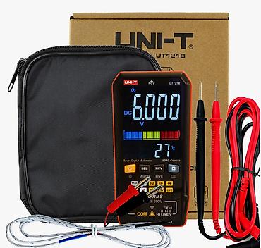 тестер аккумуляторных батарей: Мультиметр UNI‑T UT121B (True RMS, EBTN-дисплей) Компактный — 2