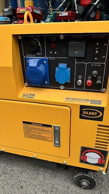 Генераторы: Дизельный генератор ROLF TOP-6500T (Germany Technology), бесшумный, 50 — 3