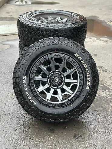 Колеса в сборе 265 / 70 / R 18, Зима, Б/у, Комплект, Внедорожные (АТ/МТ), Литые, отверстий - 6