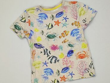 koszulki z śmiesznym nadrukiem: Koszulka, 5-6 lat, 110-116 cm, stan - Dobry