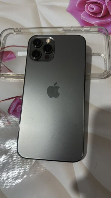 мобильные телефоны айфоны: IPhone 12 Pro, Б/у, 256 ГБ, Графит, 92 %