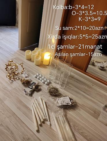 Dekorlar və bəzəklər: Tədbir dekoru və avadanlıqları - Metal dairəvi dekor halqası – 80 AZN — 14