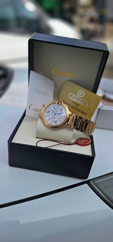 kişi çiyin çantaları: Yeni, Qol saatı, Cartier