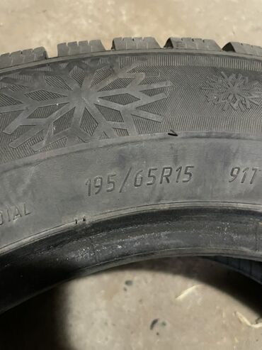 шины на внедорожник: Шины 195 / 65 / R 15, Зима, Б/у, Пара, Легковые, Kama