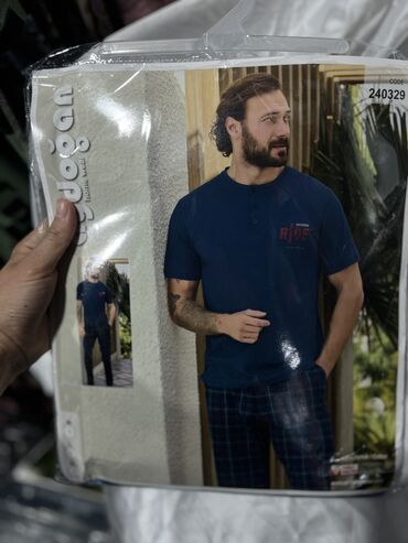 Носки и белье: Мужские пижамы Пижама для мужчин Широкий ассортимент Со штанами С — 4