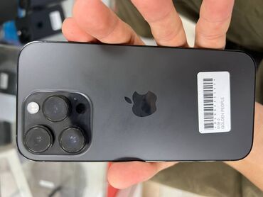 купить айфон 5 бу: IPhone 14 Pro, Колдонулган, 256 ГБ, Графит