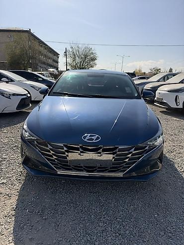 hunday sanata: Hyundai Elantra: 2022 г., 1.5 л, Автомат, Бензин, Седан — 1