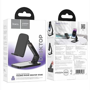 hoco e96a: Настольная складная подставка для смартфона HOCO - Универсальная — 7