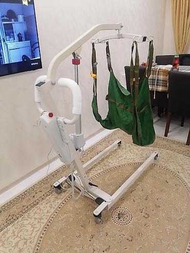 Salon, tibbi mebel: Elektrikli xəstə qaldırıcı (patient lift) – evdə və klinikalarda — 1
