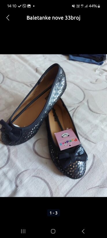 sandale za djevojčice h m: Ballet shoes, Pandino, Size - 33