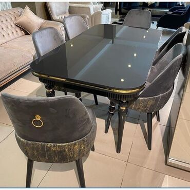 Sifarişlə masa və oturacaq dəstləri: Dördbucaq masa, Qonaq otağı üçün -da lalafo.az — 7 Sifarişlə masa və oturacaq dəstləri: Dördbucaq masa, Qonaq otağı üçün — 7