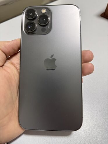 айфон 13 поо макс: IPhone 13 Pro Max, Скидка 10%, Б/у, 128 ГБ, Graphite, Зарядное устройство, Защитное стекло, Чехол, 84 %